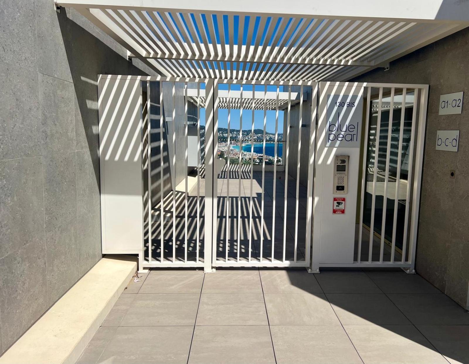 Panoramic Sea View Appartment Blue Pearl Niza Exterior foto